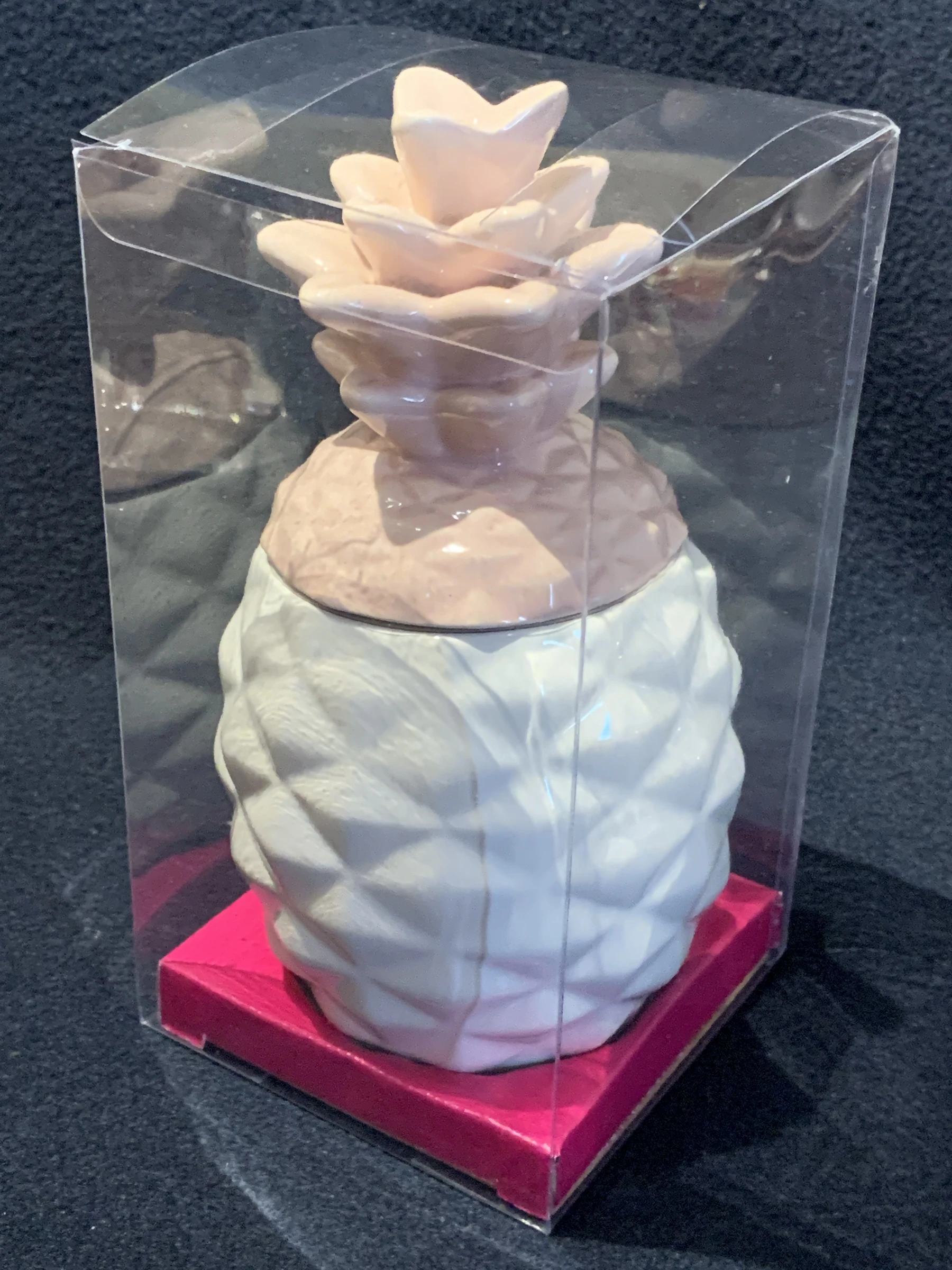 Pineapple-shaped pot with ceramic lid – photo 7